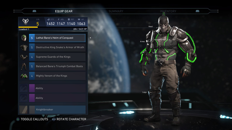 Illustration for article titled TAY Theme Week:Â Injustice 2's Gear System Was a Major Let-Down